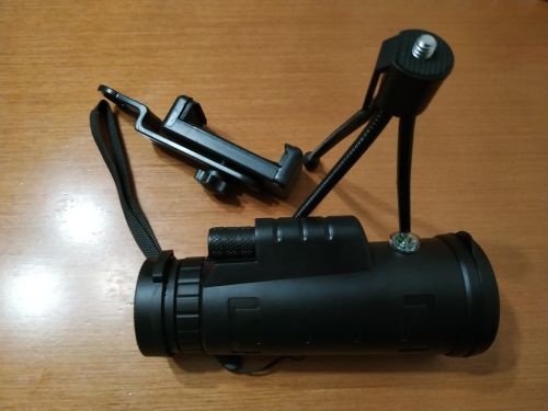10X HD Zoom Universal Smartphone Monocular Telescope with Clip photo review