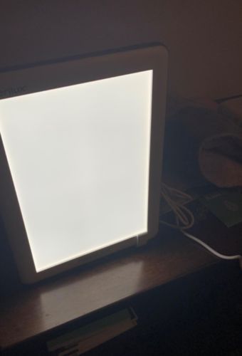 10,000 Lux LED Light Therapy Lamp with Touch Control photo review