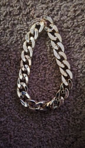 Hip Hop Dog Collar Chain for Small Pets (15 Inches) photo review