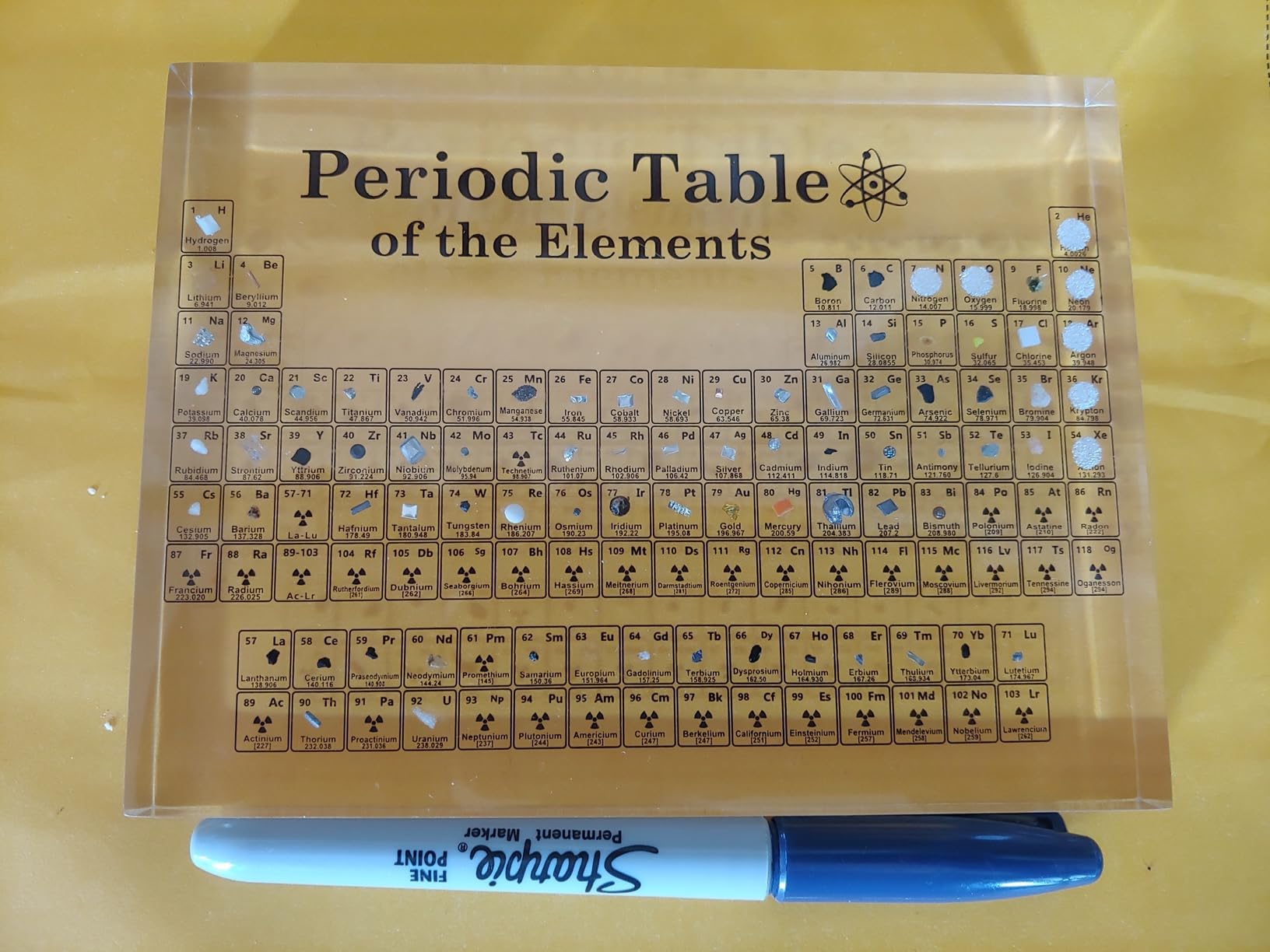 Periodic Table Display Board (6.69 inches) photo review
