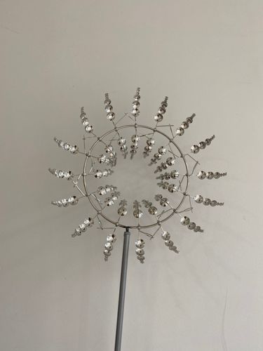 Wind Powered Kinetic Sculpture(12.2inx12.2in) photo review
