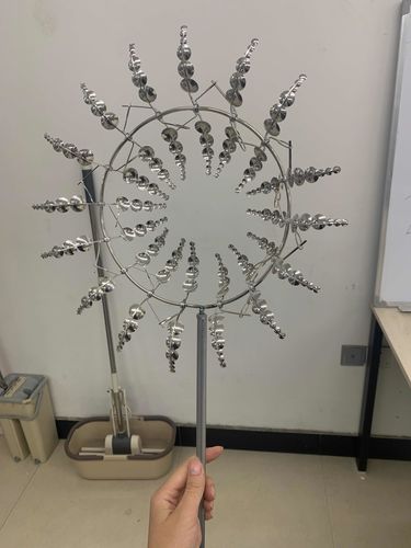 Wind Powered Kinetic Sculpture(12.2inx12.2in) photo review