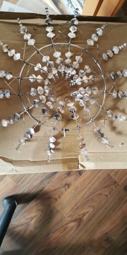 Wind Powered Kinetic Sculpture(12.2inx12.2in) photo review