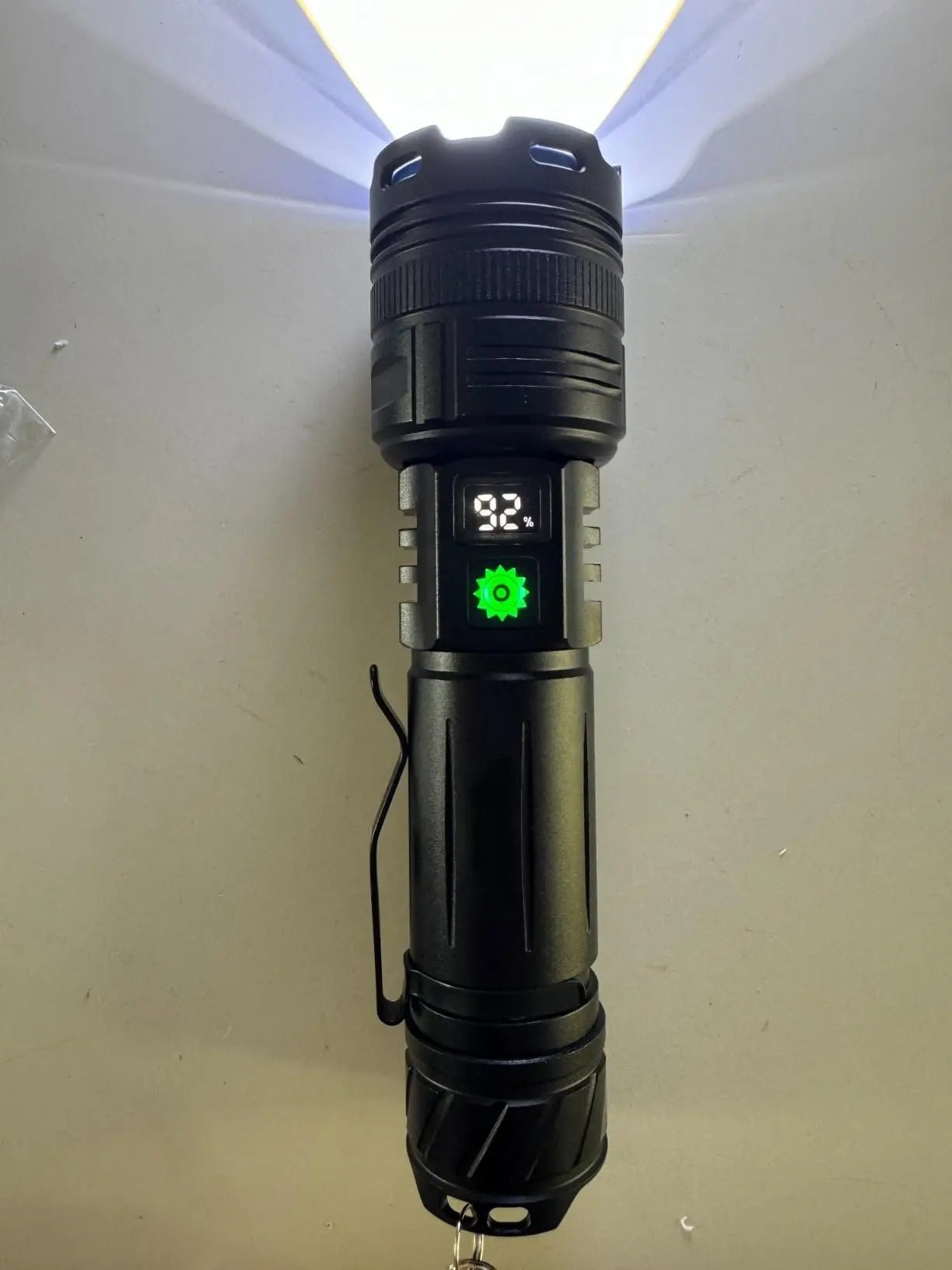Ultra-Bright Rechargeable LED Flashlight with Zoom & 5 Modes photo review